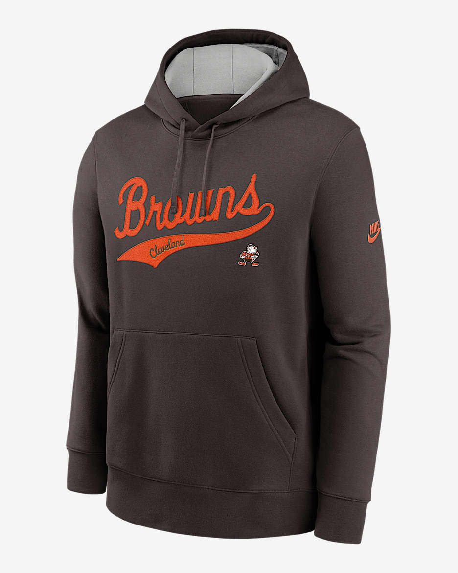 【NIKE】Cleveland Browns Rewind Club Logo Cleveland Browns Rewind Club Logo Men's Nike NFL Pullover